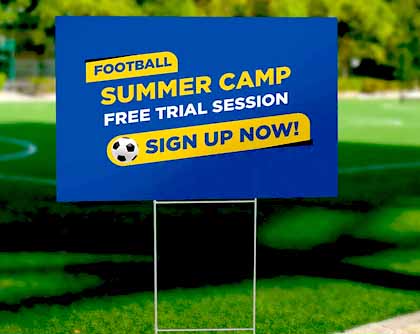 10mm Coroplast Signs