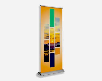 Deluxe Single-Sided Retractable Banner Stands