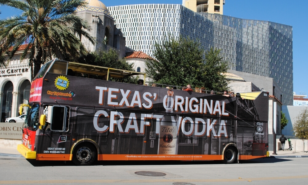 Wraps bus texas original craft