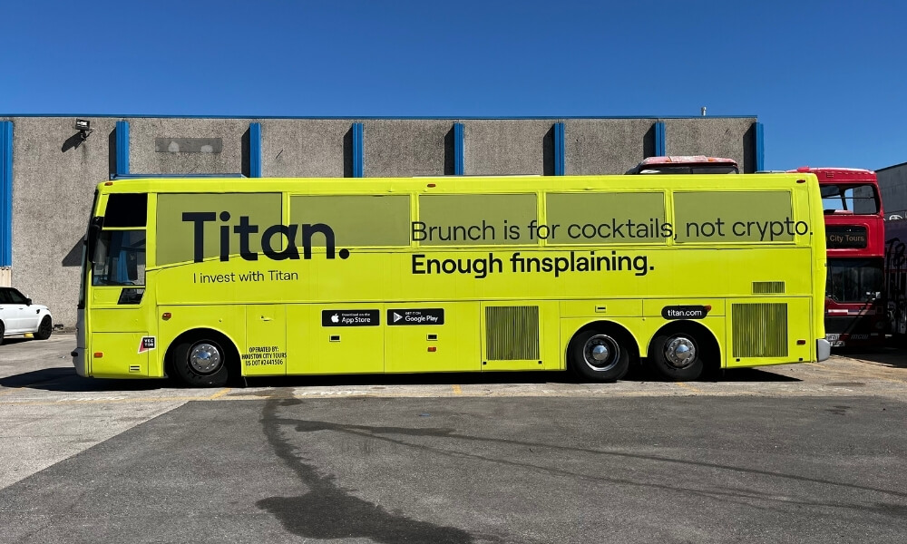 Wraps bus titan